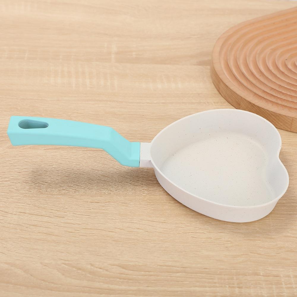 Flat-bottomed Egg Frying Pan Non-stick Hamburger Skillet Household Pancake Pan Kitchenware