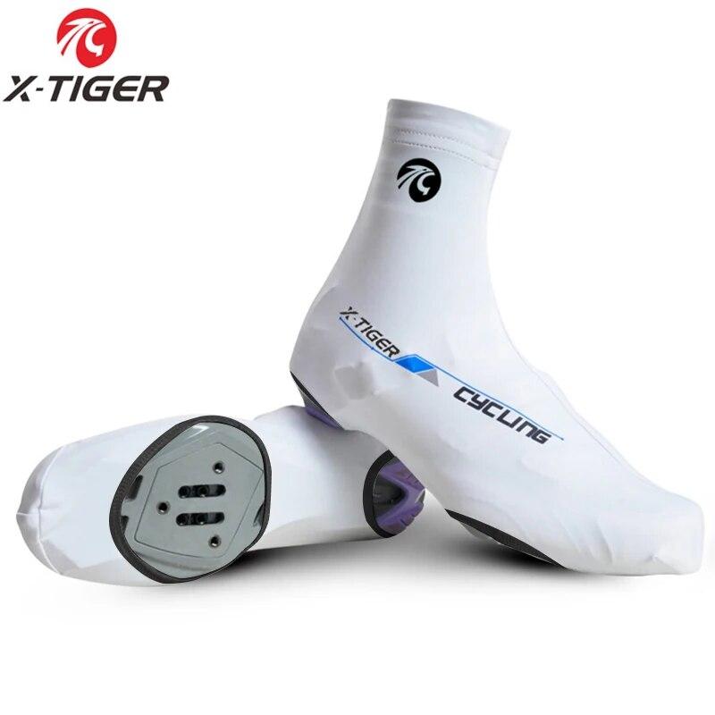 X-TIGER Professional MTB Cycling Shoe Cover Quick Dry 100% Lycra Men Sports Sneaker Racing Bike Cycling Overshoes Shoe Covers