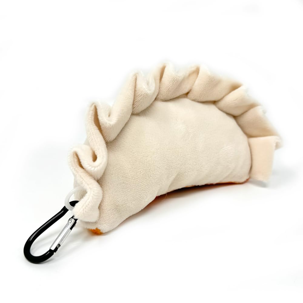 Fully Stuffed Miscellaneous Fun Mascot Dumplings, Shaking, Gimmick, Approx. 20cm, Goods, (browned)