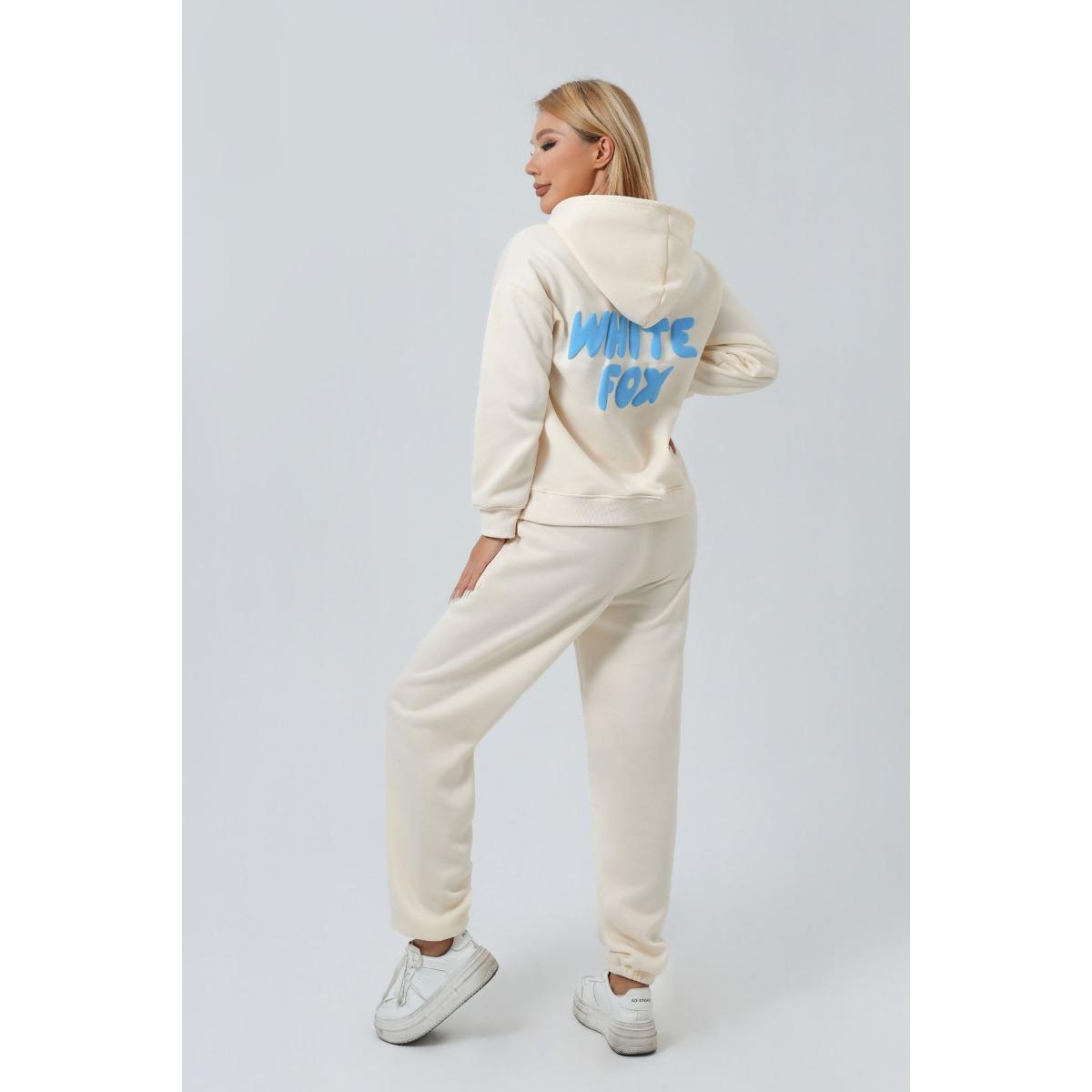 

RogueWave Жіночий спортивний костюм з капюшоном, двокомпонентний набір: Худі з довгим рукавом на флісі та штани-джоггери з принтом, Набори для весни та осені XXXL