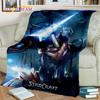 3D StarCraft Classic Game Gamer Blanket,Soft Throw Blanket for Home Bedroom Bed Sofa Picnic Travel Office Rest Cover Blanket Kid