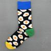 Happy Socks Women's Unisex Combed Cotton Sock Cherry Strawberry