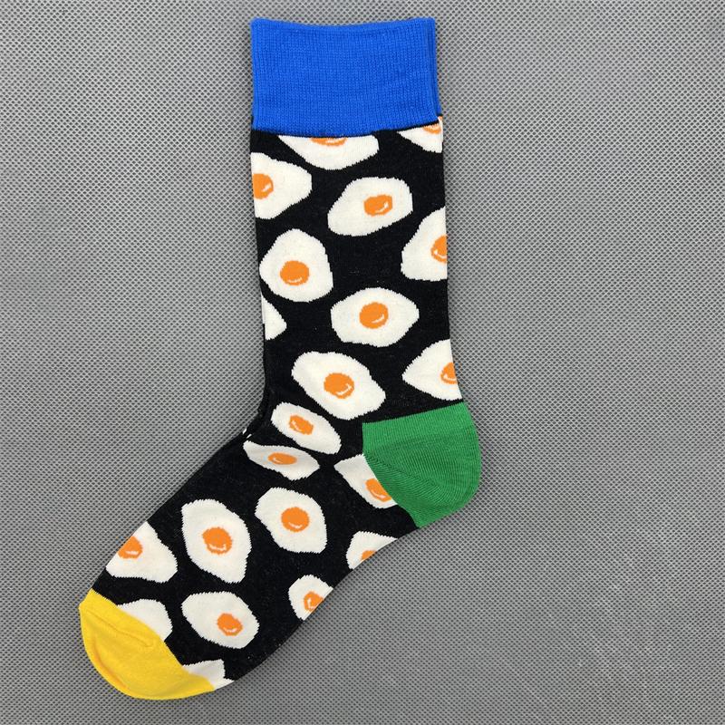 Happy Socks Women's Unisex Combed Cotton Sock Cherry Strawberry