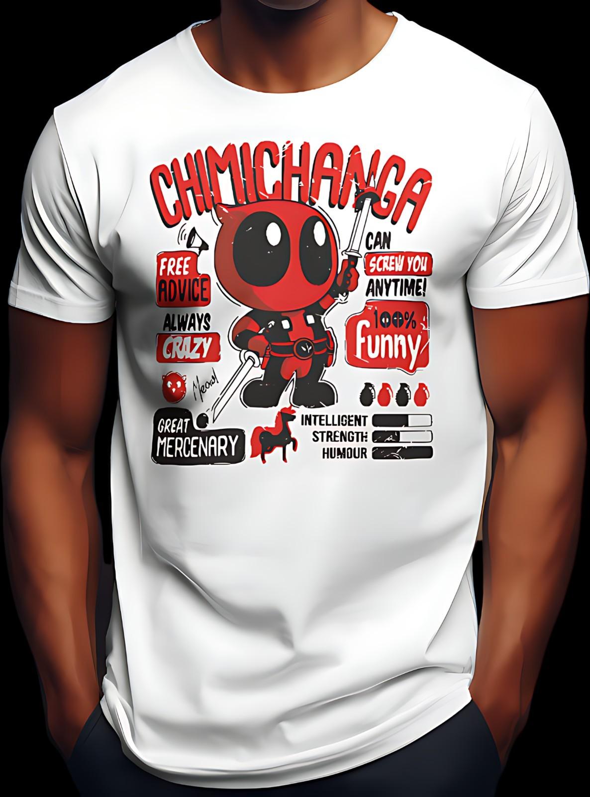 Chimichanga Deadpool Unisex Graphic T-shirt S