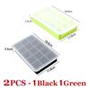 15 Grids Ice Cube Trays 100% Food Grade Silicone Ice Molds Easy Release Flexible Ice Cubes Mould with Lid for Whiskey Cocktail