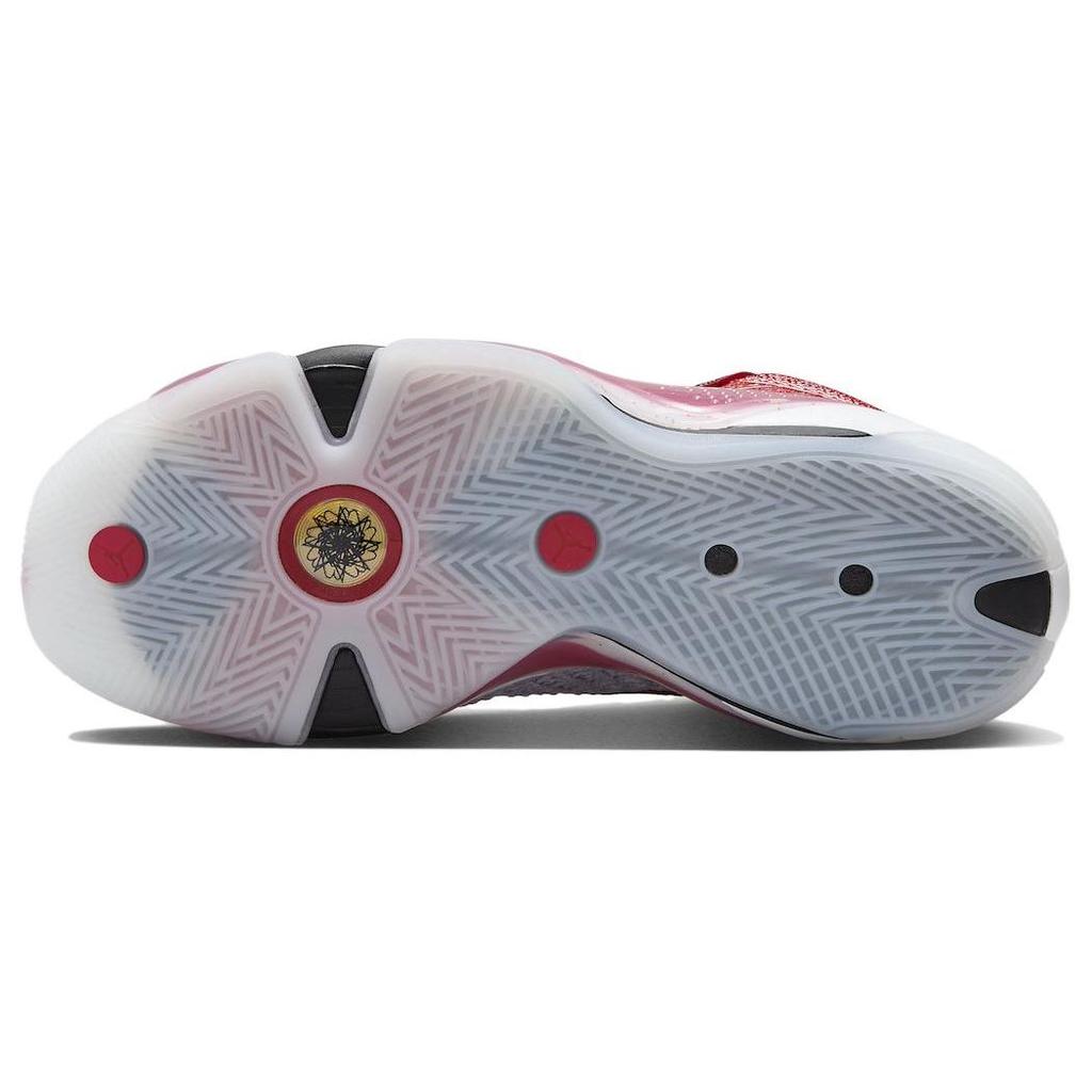 Air Jordan 38 Celebration Men Sneakers Red White Black DZ3356-100