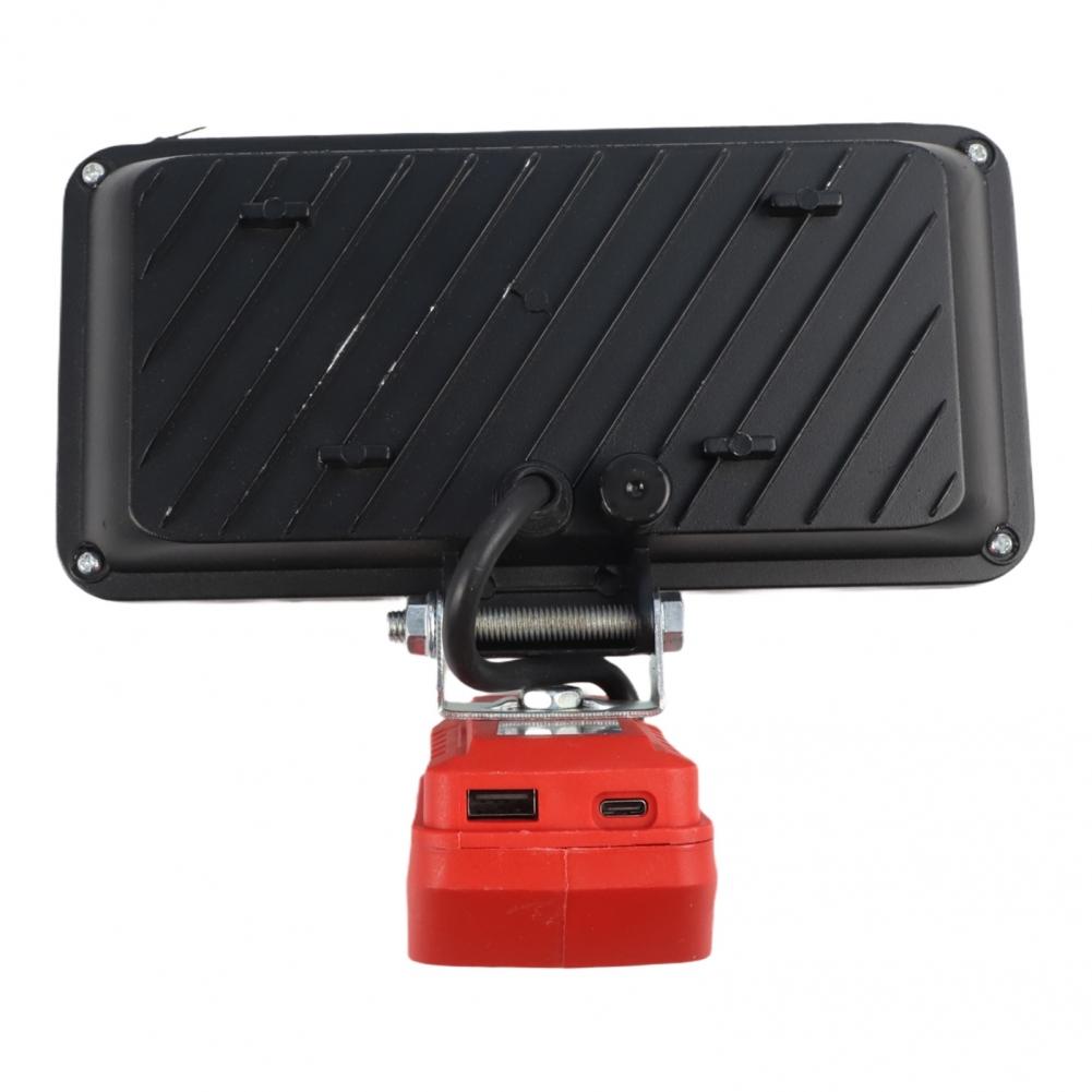 Portable 57 LED Work Light for 18V LiIon Battery Suitable for Job Site