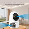 Dual-Camera AI Indoor Gimbal Camera with Remote Panoramic Monitoring
