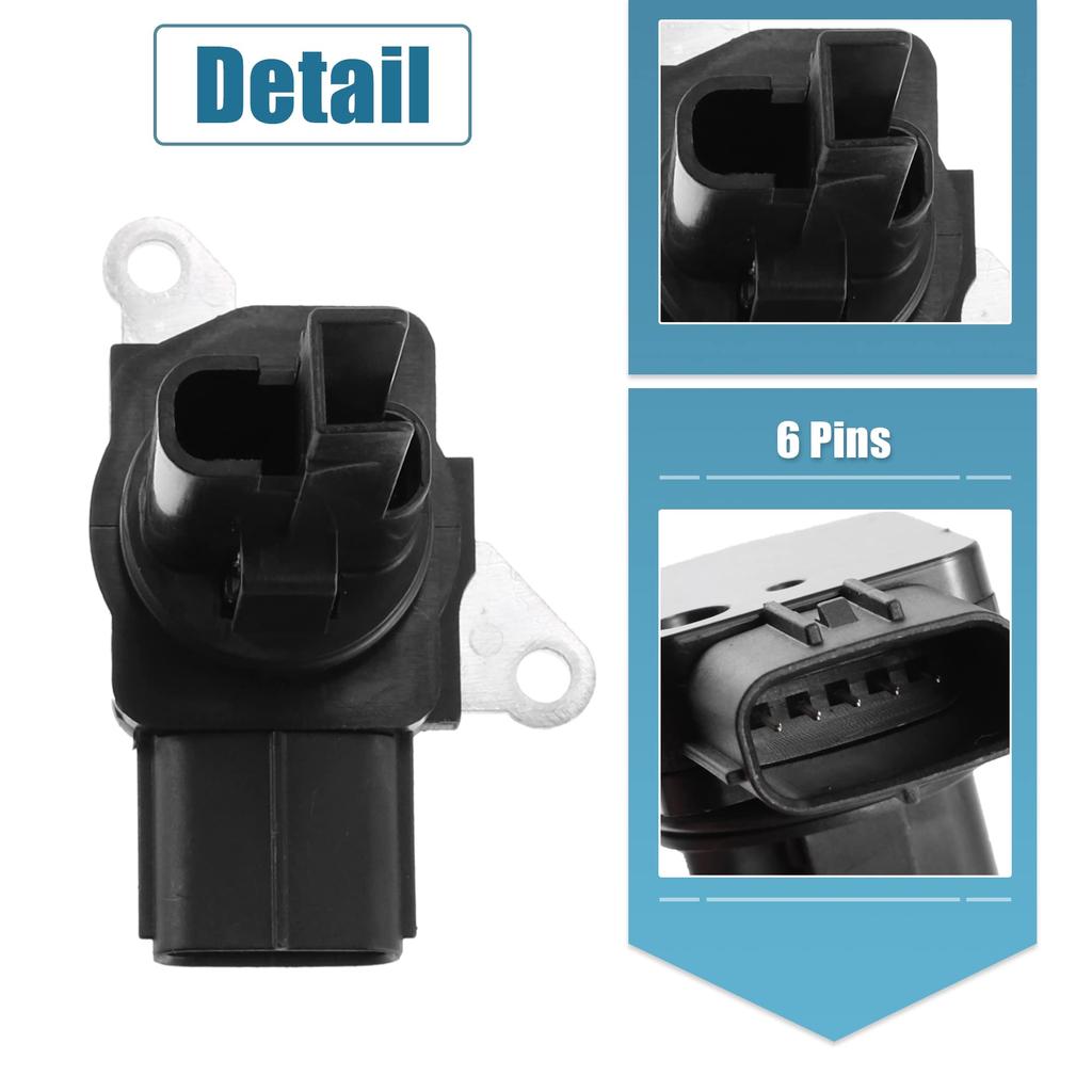 uxcell Plastic Mass Air Flow Sensor 5 Pin Fits Toy Ota 4Runner Compatible with 2010-2022 Black