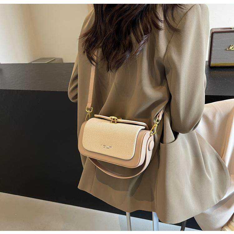 High-Grade Sense Women Small Square Bags Trendy Classic PU Leather Lady Commuter Shoulder Bag Short Handle Handbags