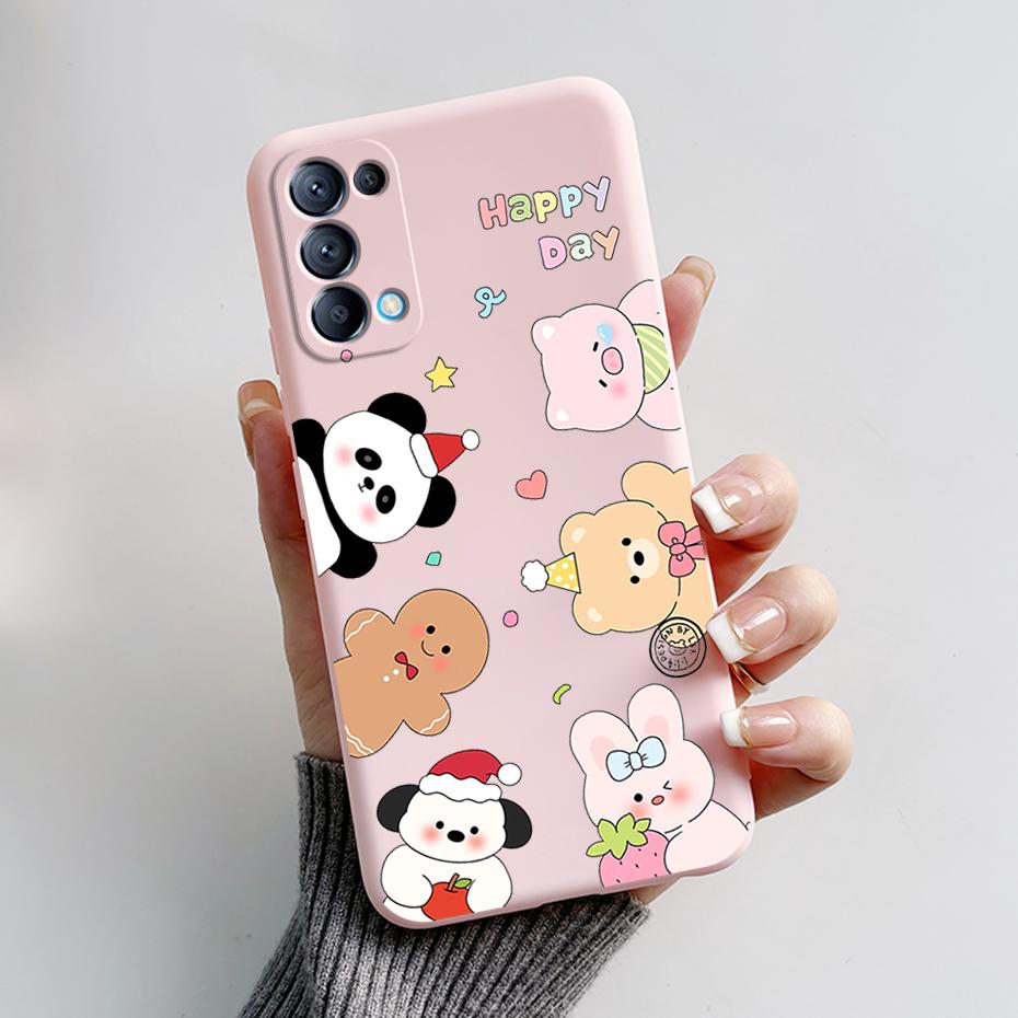 For OPPO Find X3 Lite Case For Find X3 Neo Cover Silicone Soft Cartoon Frog Phone Cases For OPPO Find X3Neo X3Lite Copue Fundas