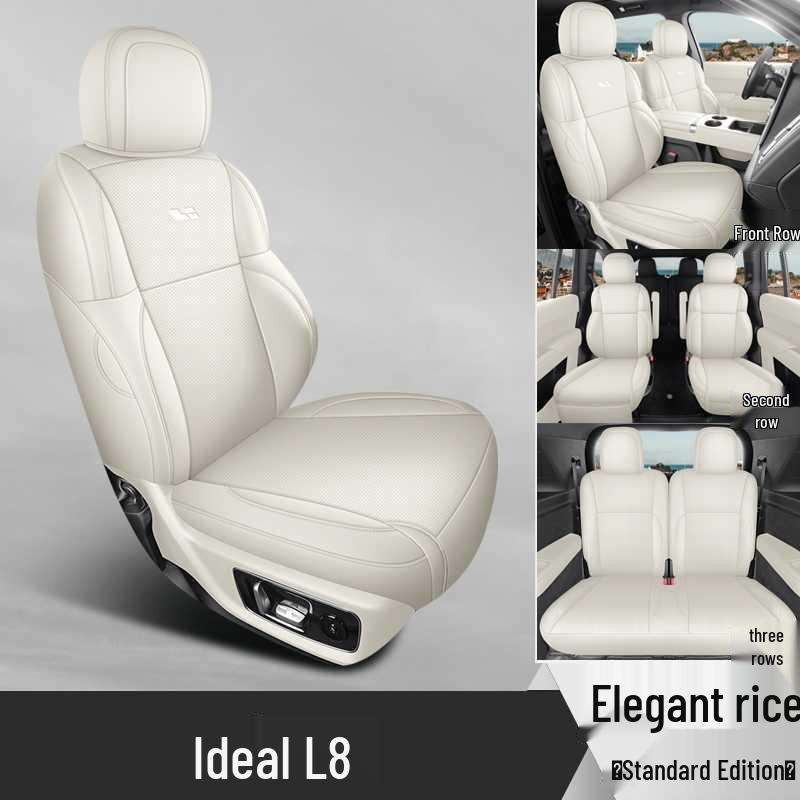 Li Auto L8 All-Season Full Coverage Car Seat Cover and Cushion Set