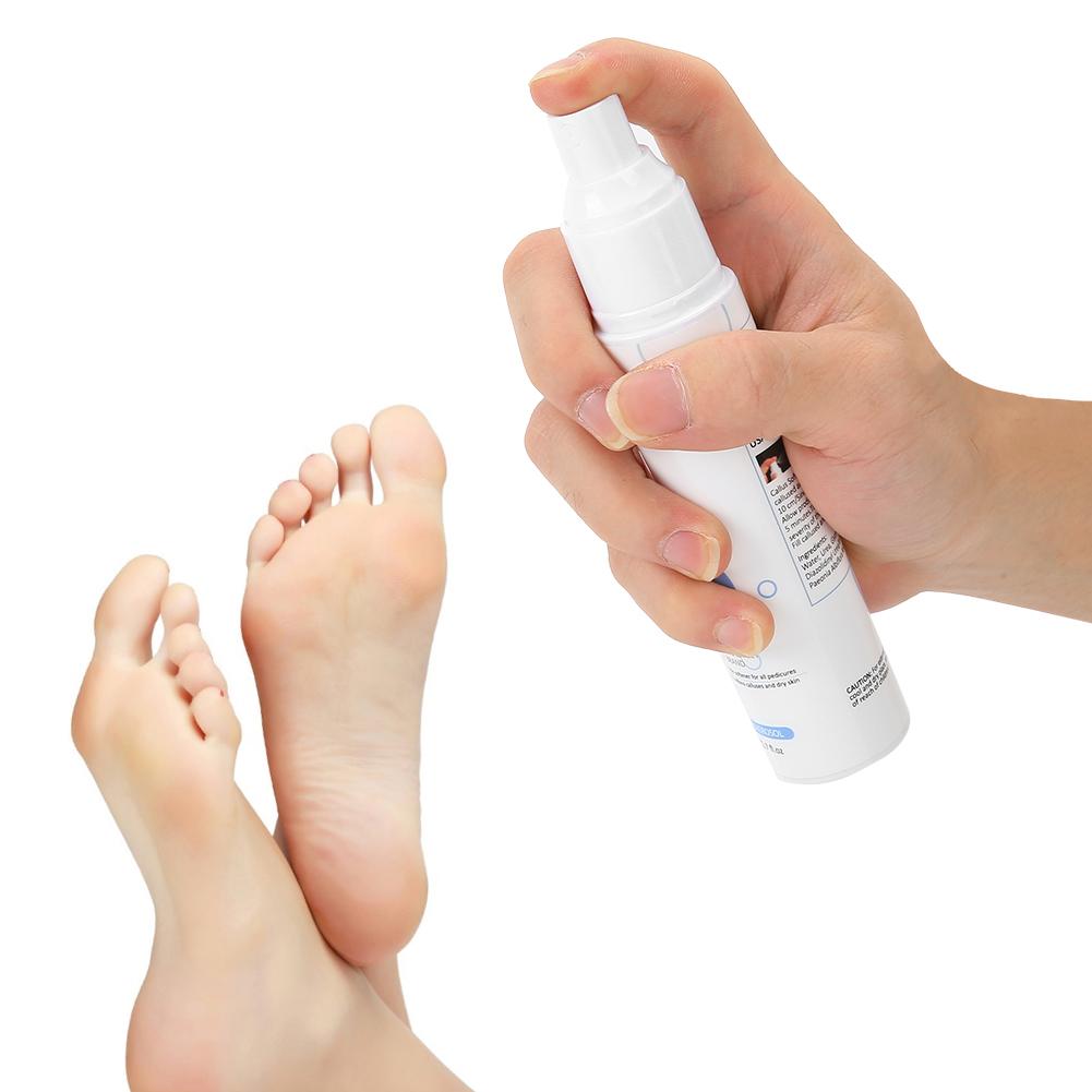Moisturizing Foot Care Dead Skin Horniness Removal Spray Foot Callus Softener 80ml