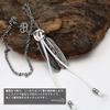 Stainless Steel Double Feather Necklace Pendant Silver Sun Turquoise Feather Necklace Extra Large Feather Custom Feather Necklace Popular [silver