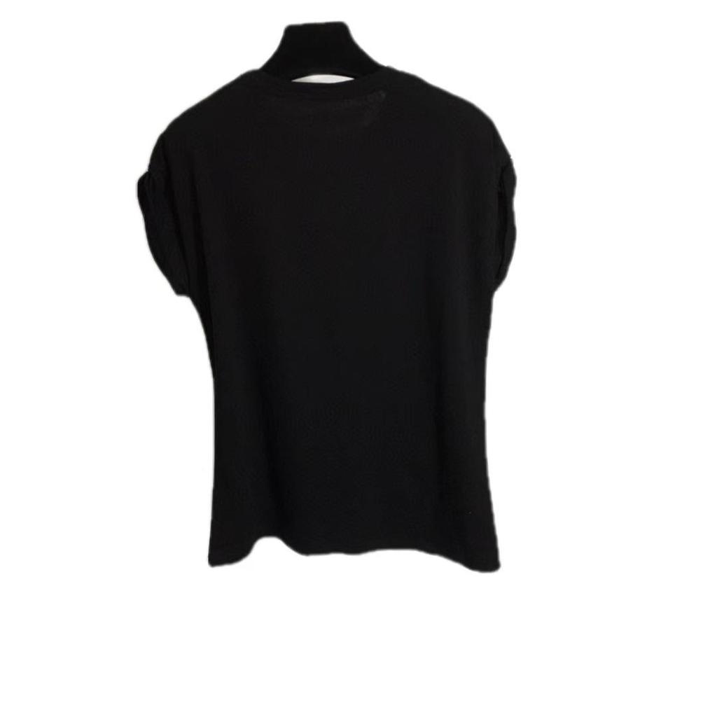 European & American Trendy Women's Loose Half Sleeve Letter-Print T-Shirt