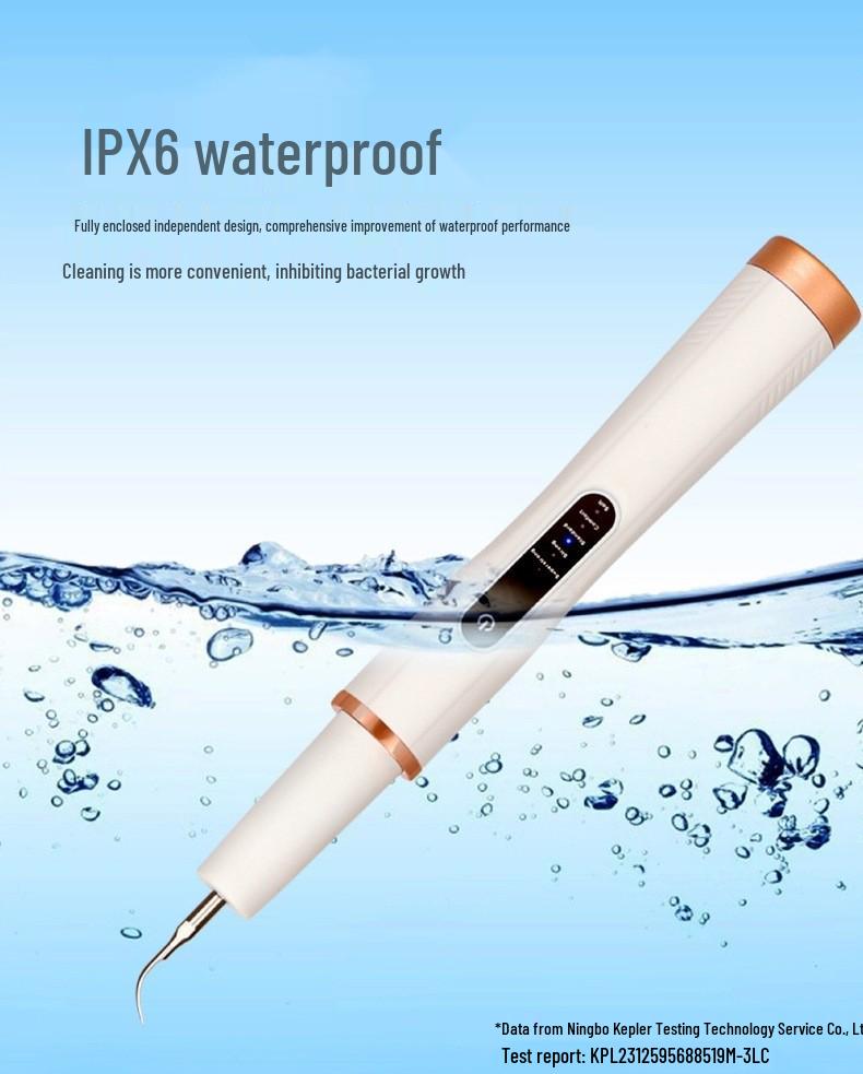 Elektrischer Ultraschall-Zahnsteinentfernungsgerät: Entfernt Zahnstein & Plaque, Reinigt, Bleicht, Munddusche & Zahnreiniger