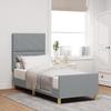 VidaXL Bed Frames Light Grey 80x200 Cm Fabric 3344760