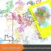Colorful Animal-Shaped Paper Clips - Cute and Creative Office Supplies