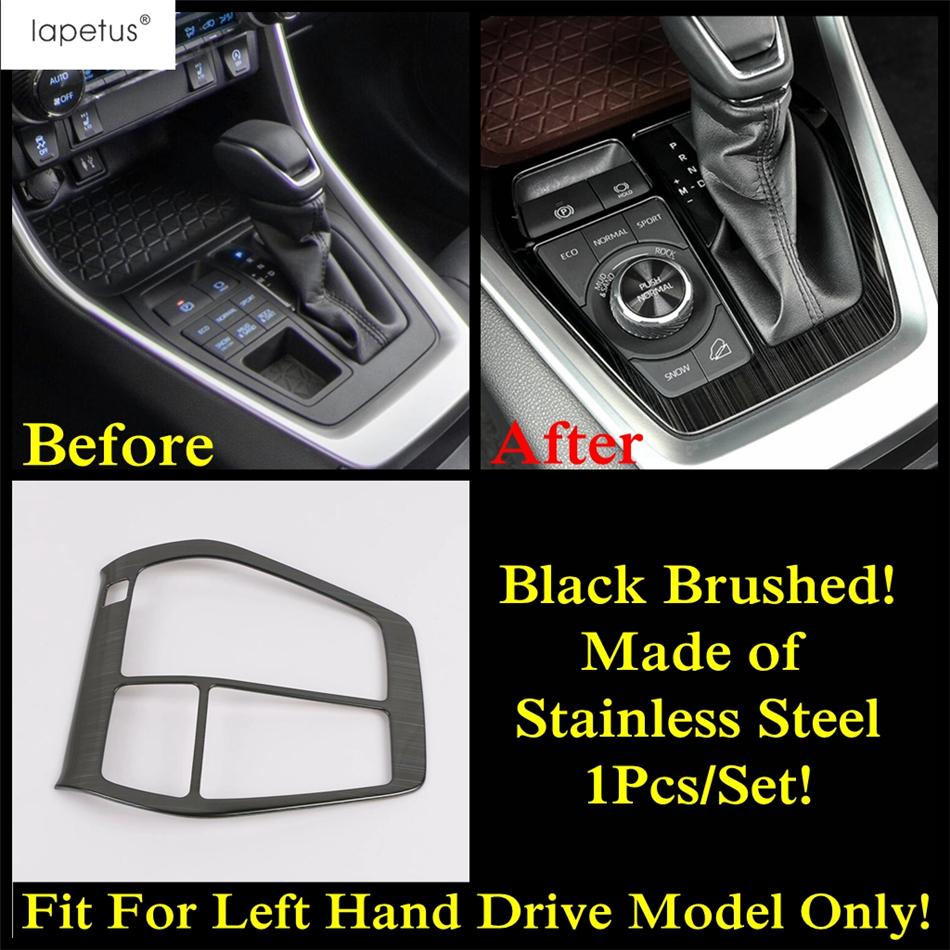 Central Control Gear Shift Panel Frame Decoration Cover Trim For TOYOTA RAV4 RAV 4 XA50  - 2024 ABS Carbon Fiber Accessories