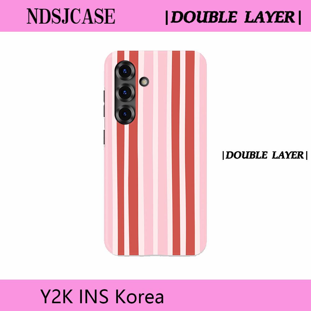 

Luxury Clmj SWAG Dulce Siesta Phone Case for Samsung Galaxy A56 S20 S23 S24 S25 S26 FE Plus Ultra Edge 4G 5G Double-layer Cover S23 5G