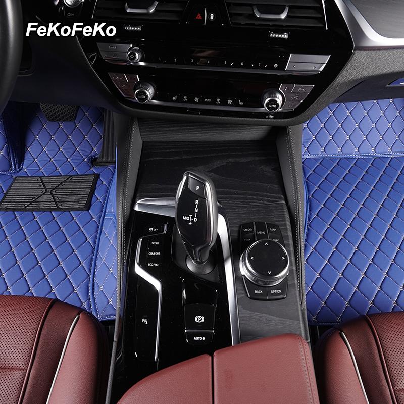 Custom Car Floor Mats For Skoda Octavia Auto Carpets Foot Coche Accessories