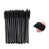 50-Pack Disposable Mascara Brushes with Nylon Bristles and Hollow Rod for Eyelash Makeup