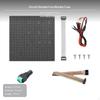 RGB Lightemitting Diode Array Display, Adjustable Brightness, HUB75, Flexible, DIY 64x64 P2mm