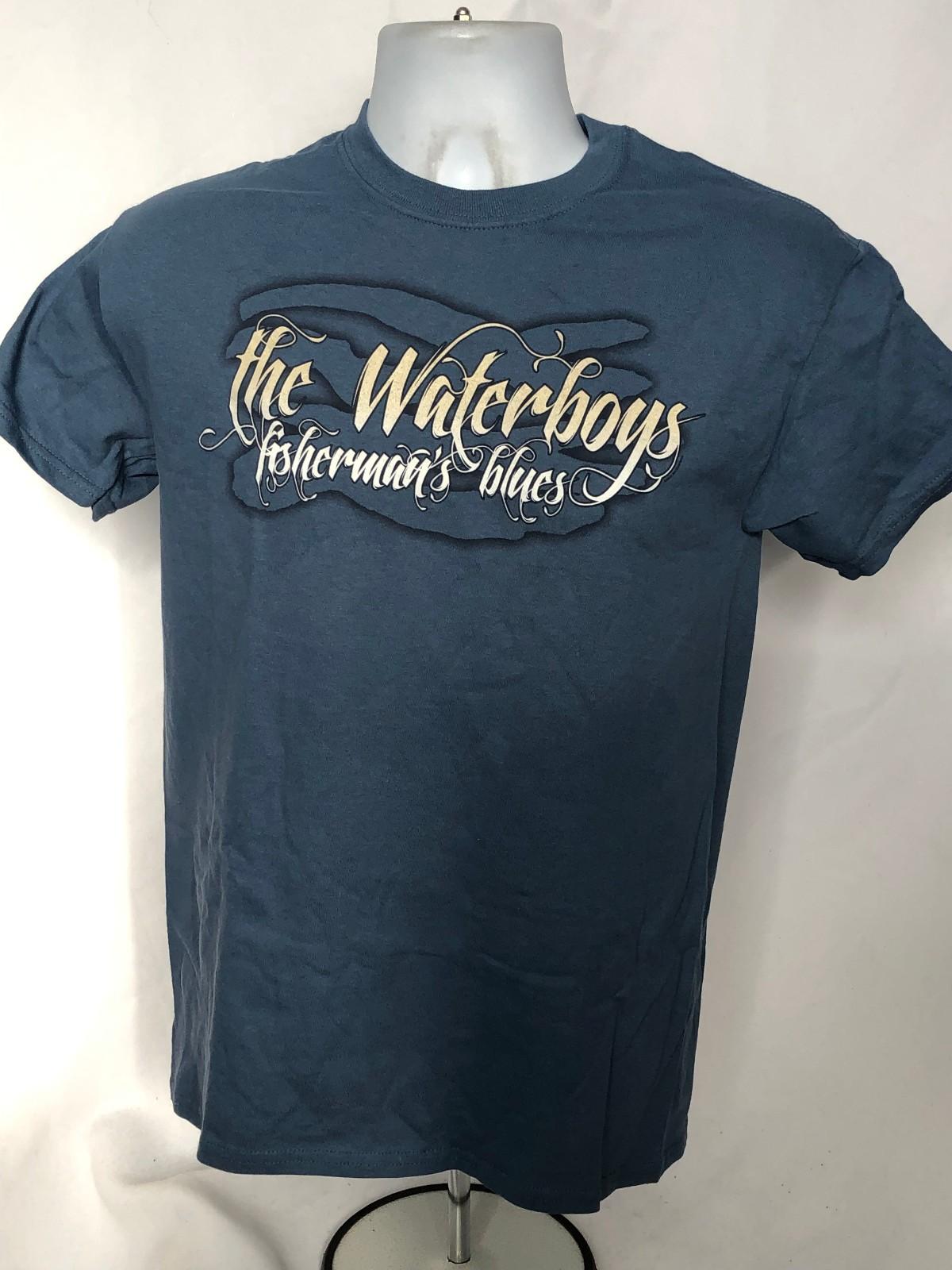 The Waterboys - RARE- Fisherman s Blues- Small Blue T-shirt XXL
