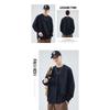 Heavyweight Pure Cotton Men Long Sleeve Crew Neck Loose Casual T Shirt