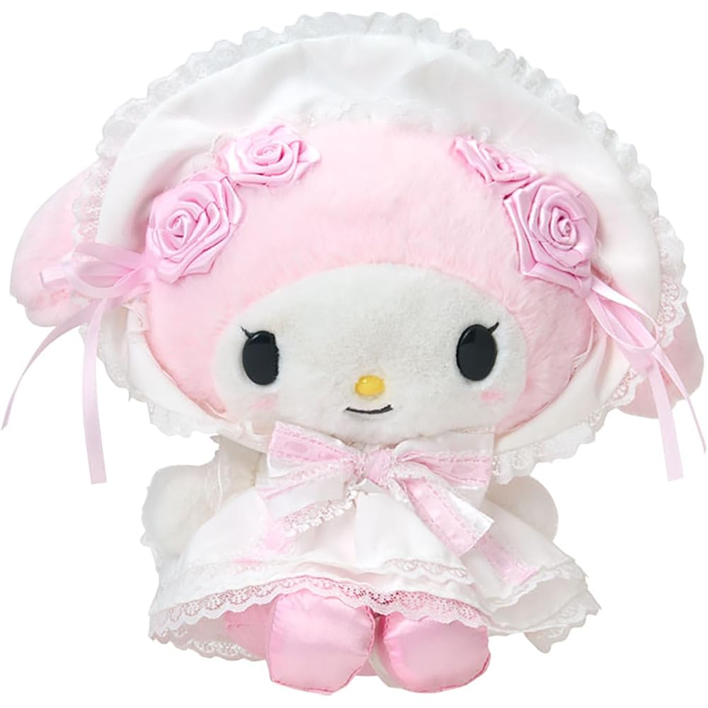 Sanrio My Melody Plush Toy White Frill Age 3 and Up 009857