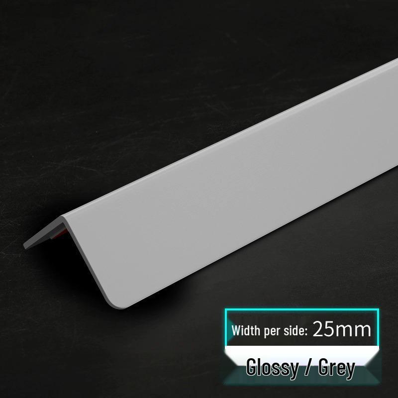PVC Wall Corner Protection Strip - Anti-Collision Right Angle Edge for Living Room