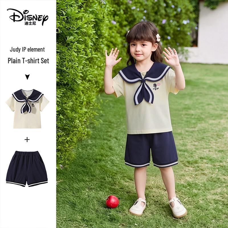 Disney Zootopia Judy Hopps Girls  Polo Shirt & Shorts Set 130
