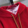 Men's American Style Winter Plaid Hoodie: Thickened, Plus Velvet, Trendy, High Quality