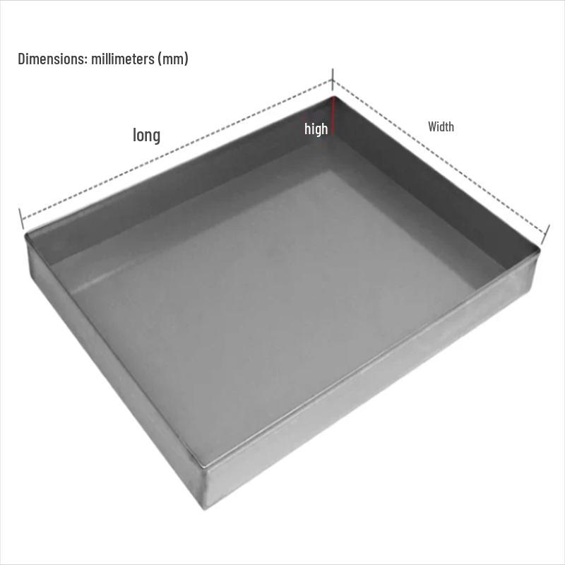 Jiangyi 304 Stainless Steel Rectangular Tray