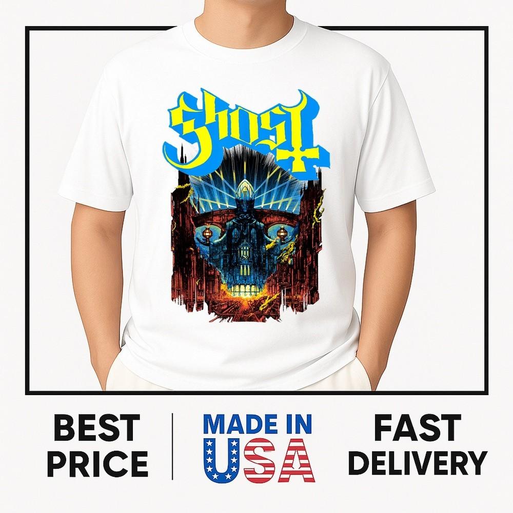 

Ghost – Vintage Meliora T-Shirt HOT ITEM Unisex T-Shirt M
