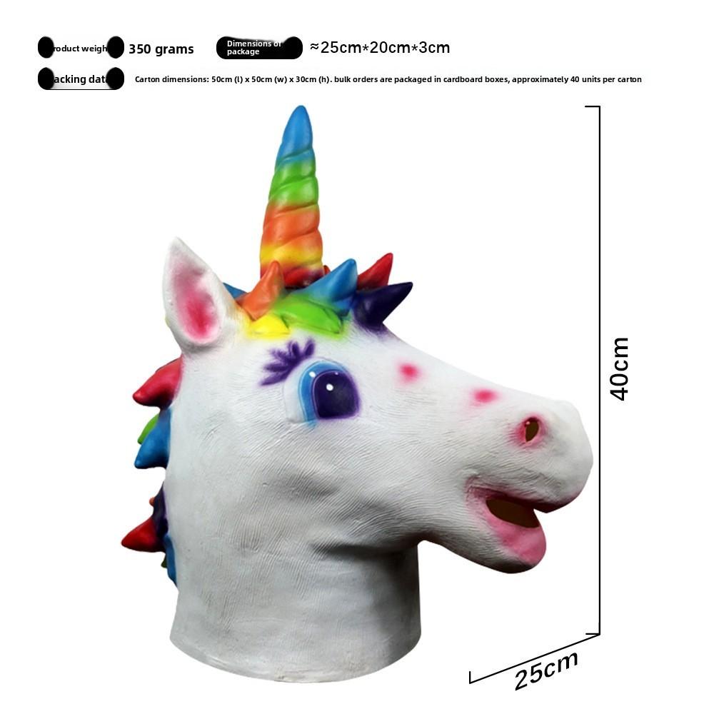 Animal Series Latex Animal Mask For Cosplay And Halloween Party Fun