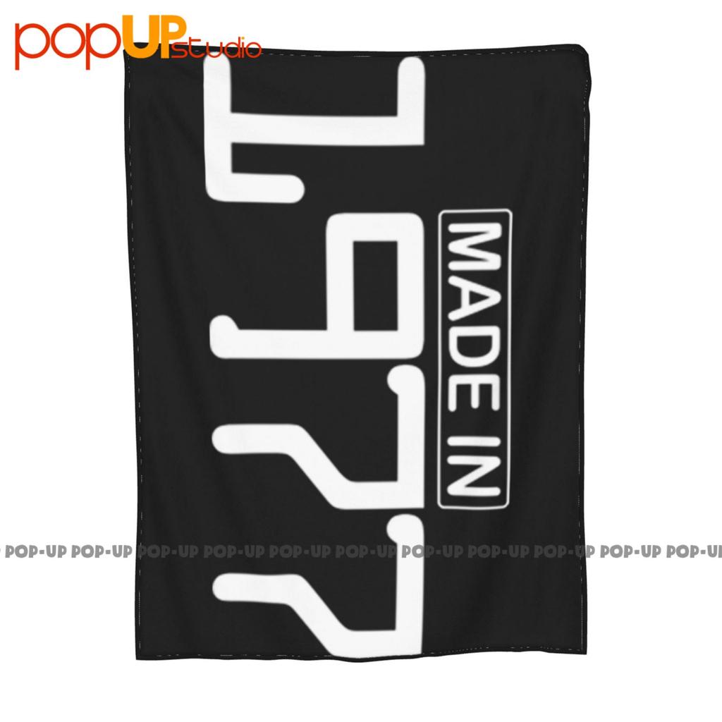 Made In 1977 Birthday Celebration Ultra-Soft Blanket Quilt Winter Sofa Cover Bed Covers