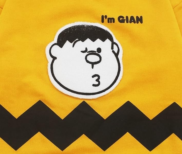 I'm Doraemon Sweatshirt with Giant Appliqué, Boys, Yellow