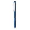 Flair Zoox A9 Chrome Fountain Pen Fine Nib Blue Ink With Converter And Cartridges Smooth Writing For Office School Use