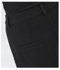 Retro Slimming Melange Wide-Leg Pants for Women - Autumn/Winter Collection
