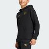 Adidas Oryginalna bluza z kapturem na co dzień Manchester United, luźna, z długim rękawem, dla dzieci, dziecięce bluzy z kapturem JM5570