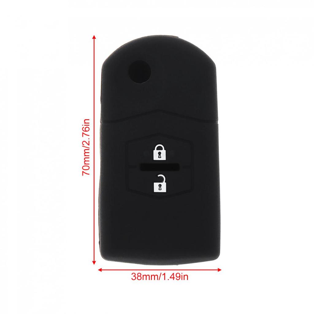 Silicone Car Key Case Protector Fit for Maz-da 2 3 5 6 BT50 CX-5 CX-7 CX-9 RX8Good product