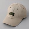 AVIREX Cap Military Tag 6 Panel Baseball Cap Low Cap Men Beige Free Size
