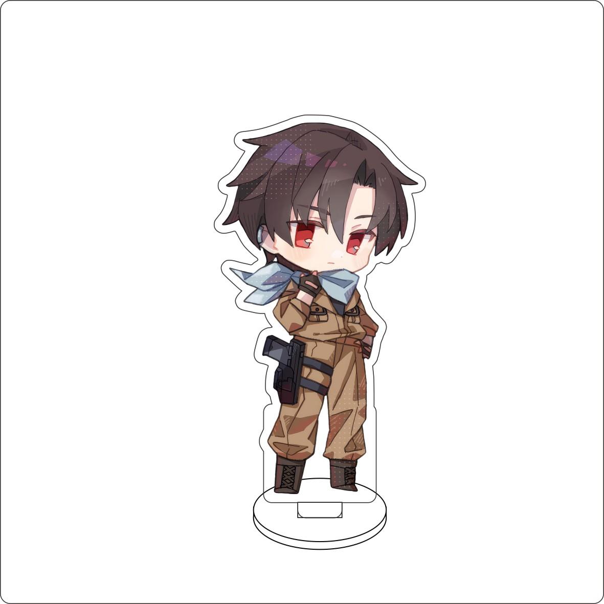 

10CM Anime 86 eightysix Figure Stand Model Vladilena Milizé/Shinei Nouzen/Guns linger Cute Desk Decor Standing Sign Gifts 10CM