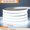 Tuya Smart WiFi COB Neon Strip Light 12V 24V Waterproof Flexible LED Tube Tape 320 LEDs/M for Kitchen Cabinet Room Decor