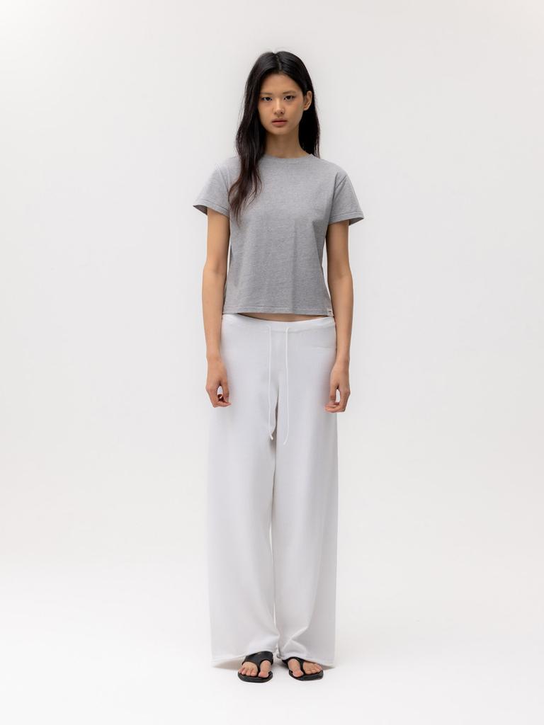 GLOWNY G Classic Tee (Melange Gray)