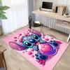 1pc. Cute Stitch Heart-Shaped Rug - Perfect for Home, Office, or Outdoor Decor - Ideal Gift Ideaz0414275