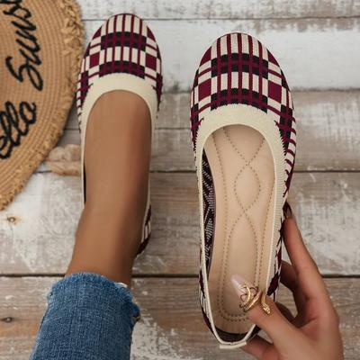 Women New Mesh Breathable Sneakers Women Autumn Light Slip On Casual Shoes Ladies Round Toe Flat Loafers Socks Shoes Big Size 43