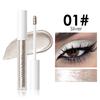 10 Colors Waterproof Liquid Eyeshadow High Shine Long-Lasting Sparkling Eye Shadow Metallic Pink Purple Party Stage Eyes Makeup Hallowmas