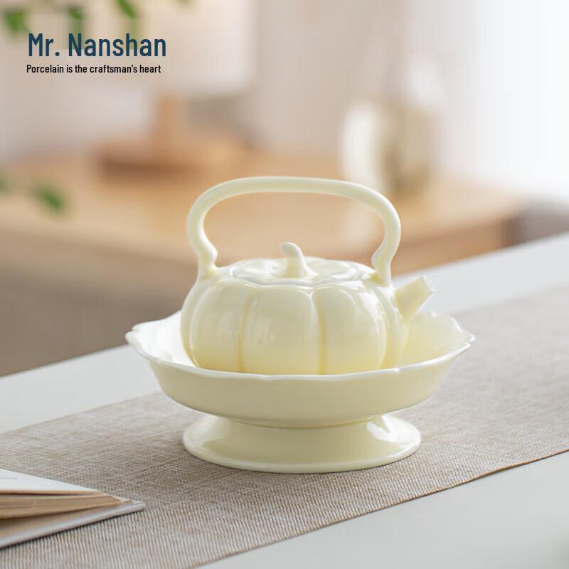 Nanshan Xiansheng Ceramic Kung Fu Teapot Set